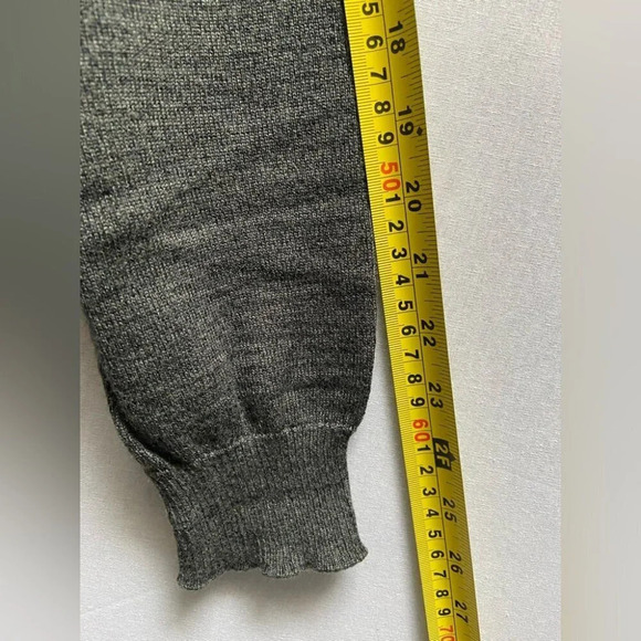 Vintage Modango Merino wool Winter v neck sweater Sz M - Picture 11 of 13